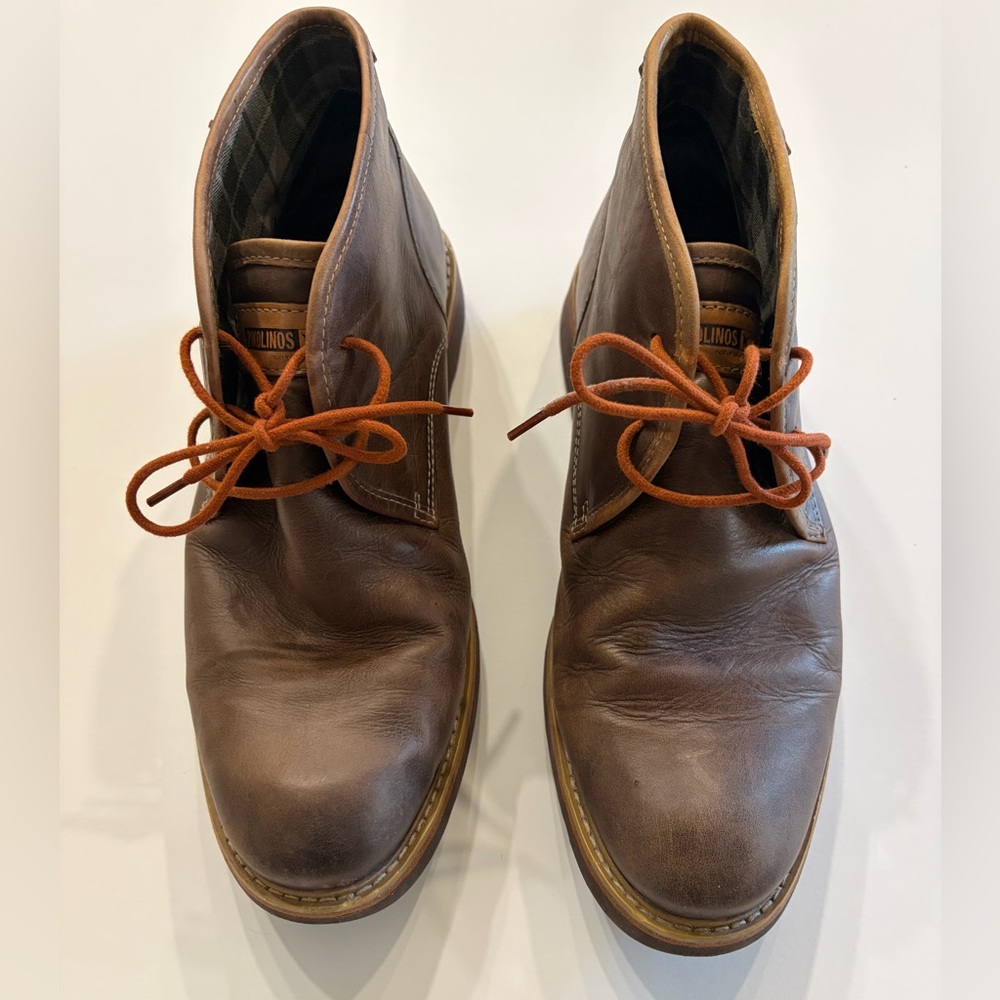 PIKOLINOS Brown Leather Chukka Boots SZ 42 / US 9